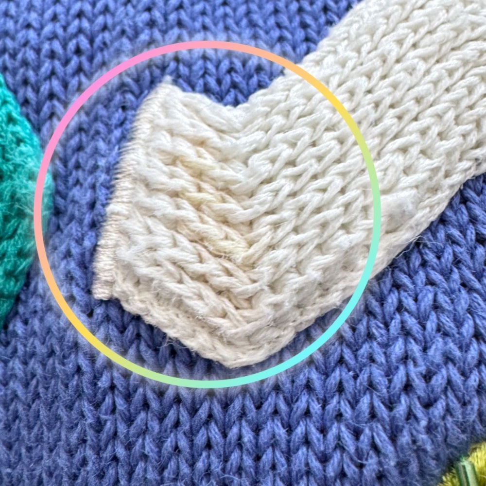 Vtg 80s I.B. Diffusion Mock Neck 3D Geometric Boxy Sweater S Art to Wear - Picture 7 of 9